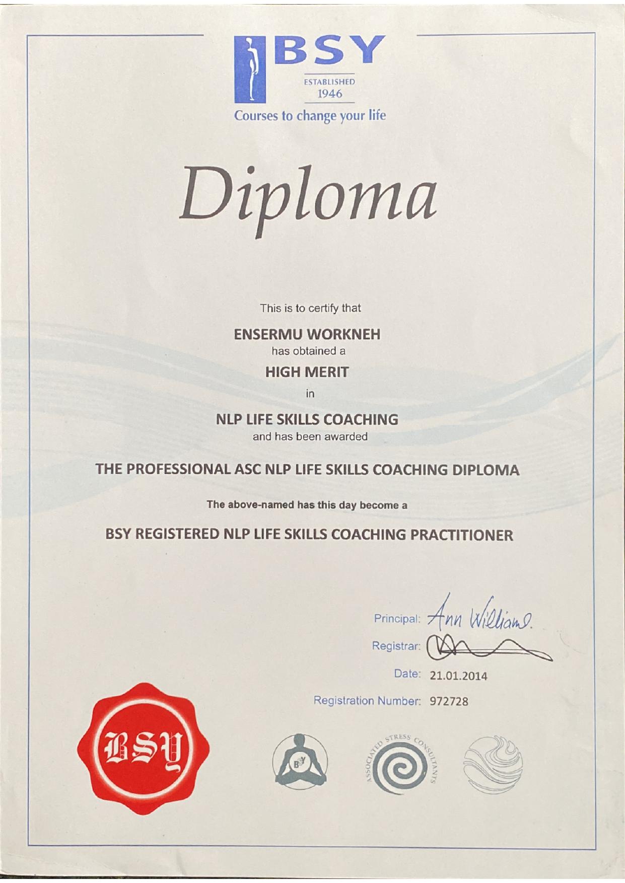 NLP Practitioner Diploma